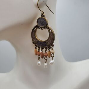Mediterranean Gypsy chic earrings